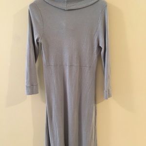 Grey maternity dress